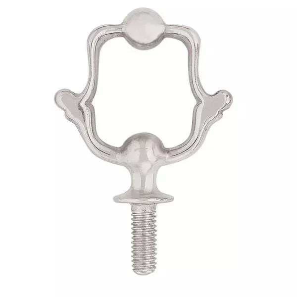 #590 Fancy Ball Terret Stainless Steel, 1-1/4″