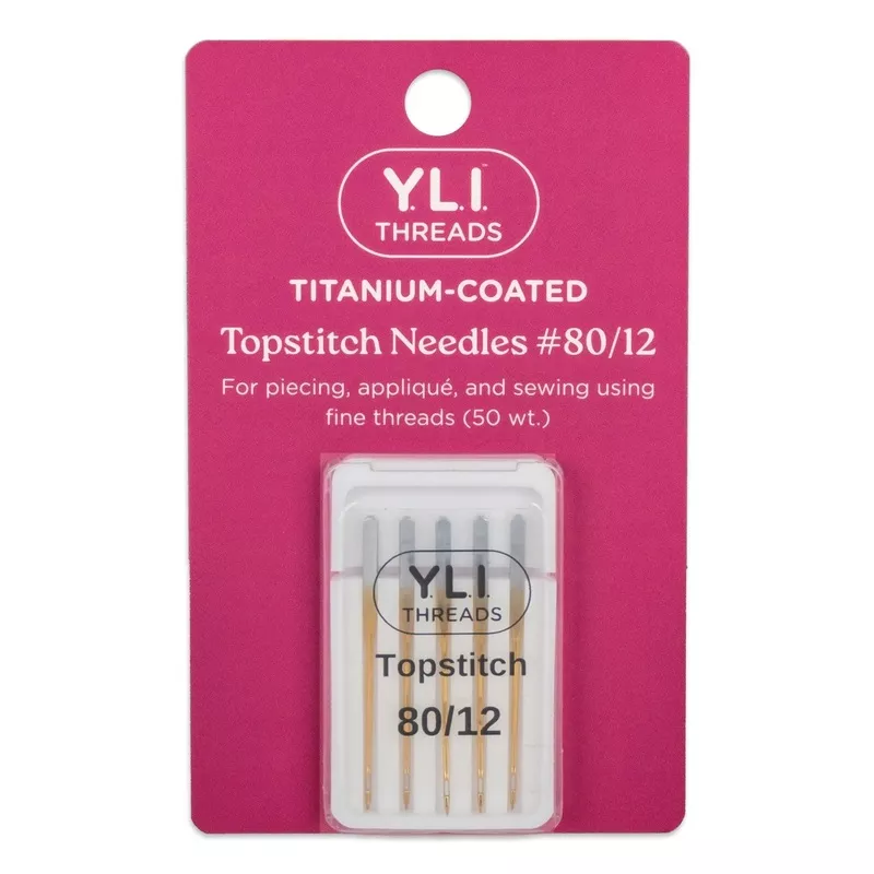 #80/12 Titanium-Coated Topstitch Needles