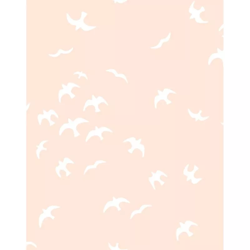 ‘Gulls’ Wallpaper by Tea Collection – Peach