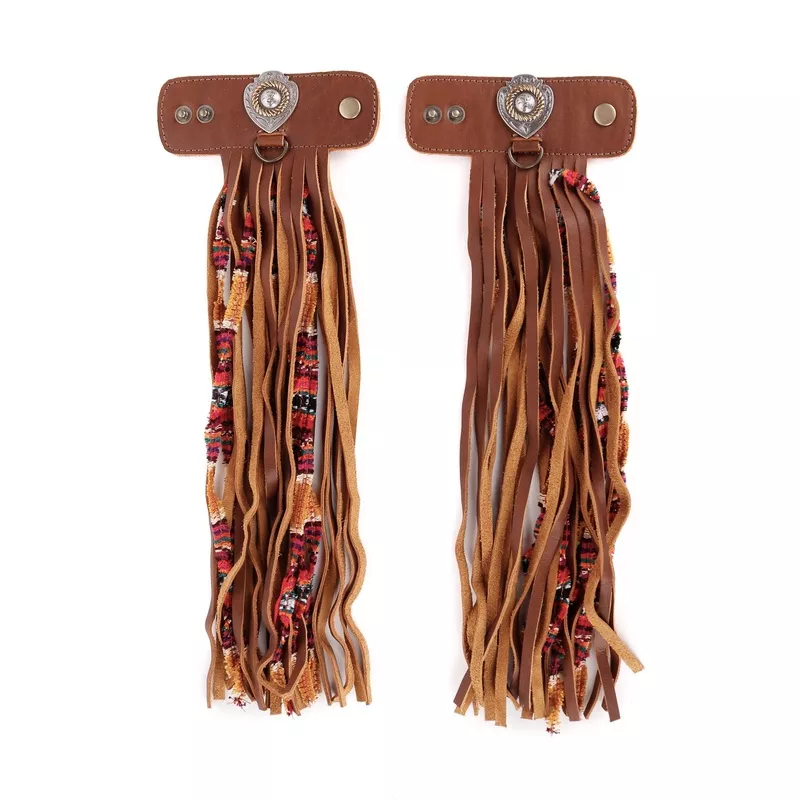 LAYERED TASSEL SET – ROPE SHIELD – CAFE