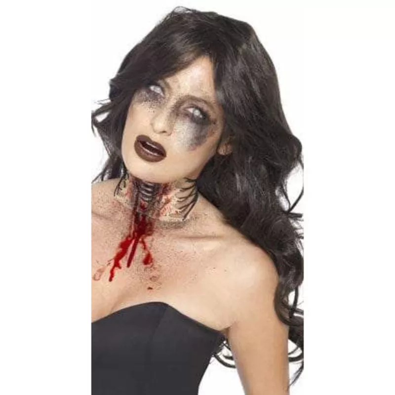 Zombie Exposed Throat Wound