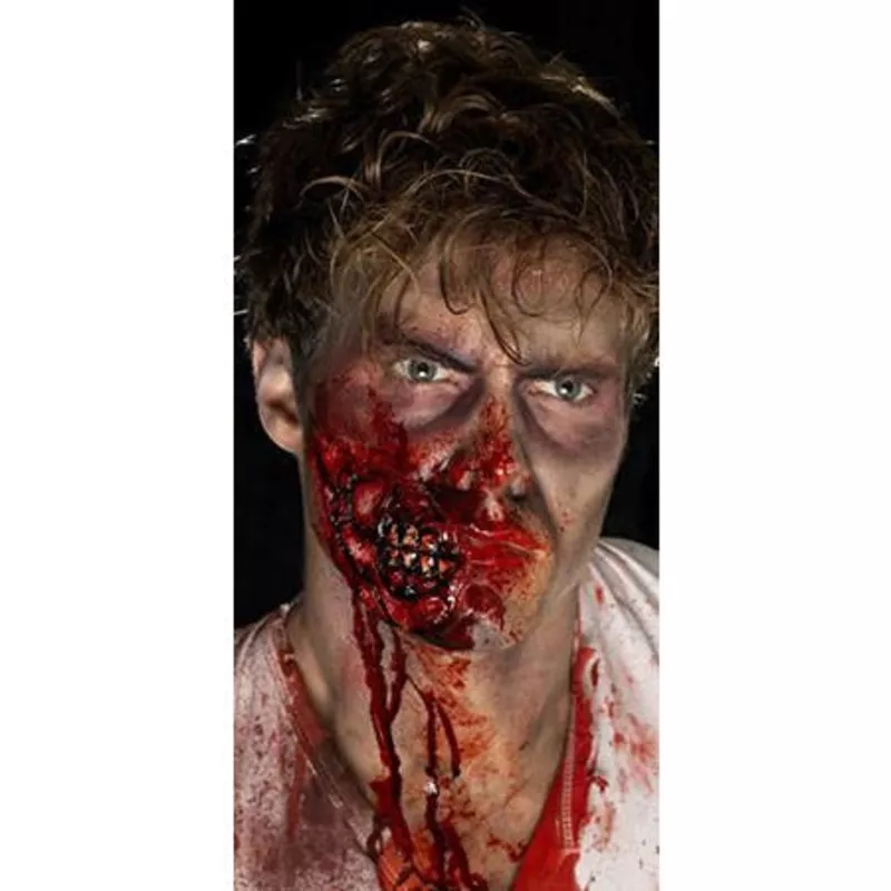 Zombie Jaw Prosthetic