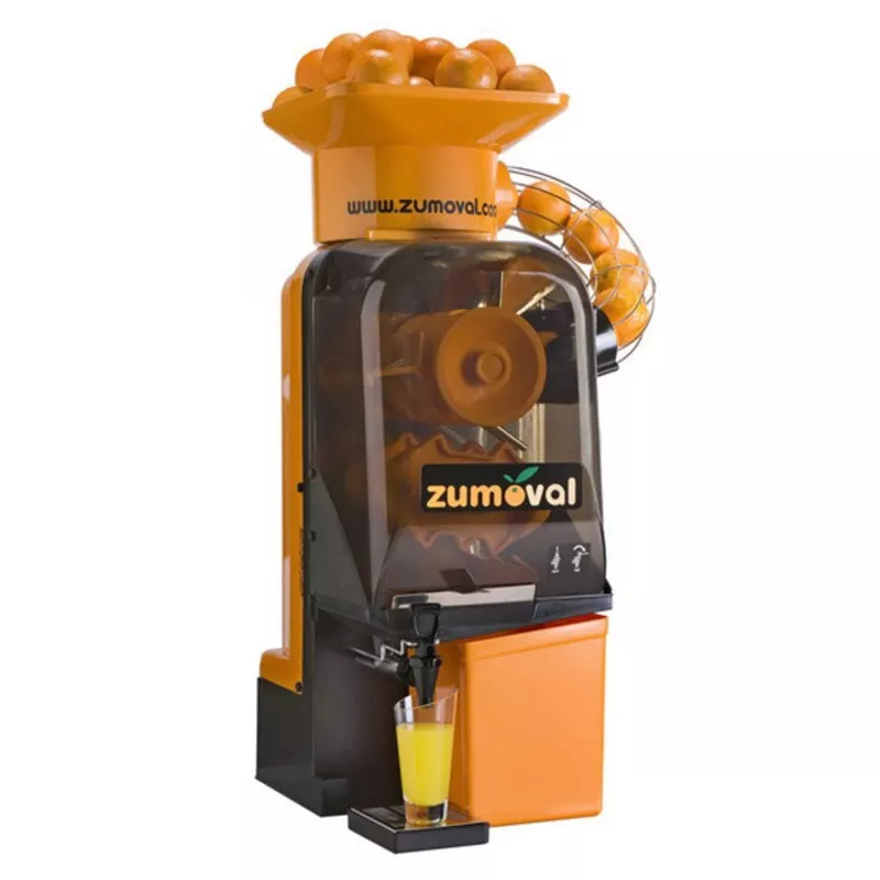 Zumoval Minimatic Compact Citrus Juicer with Automatic Feeder/Shower and Self Tap – 15 Fruits/Minute – 39520